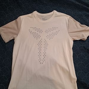 Kobe Nike Tee white/gray Medium